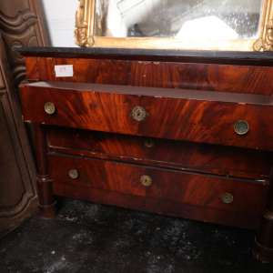 Early 19th Century French Empire Mahogany Chest