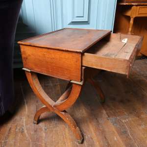 Empire-style sewing or work table